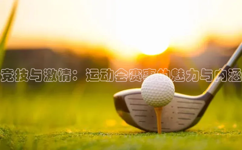 竞技与激情：运动会赛事的魅力与内涵